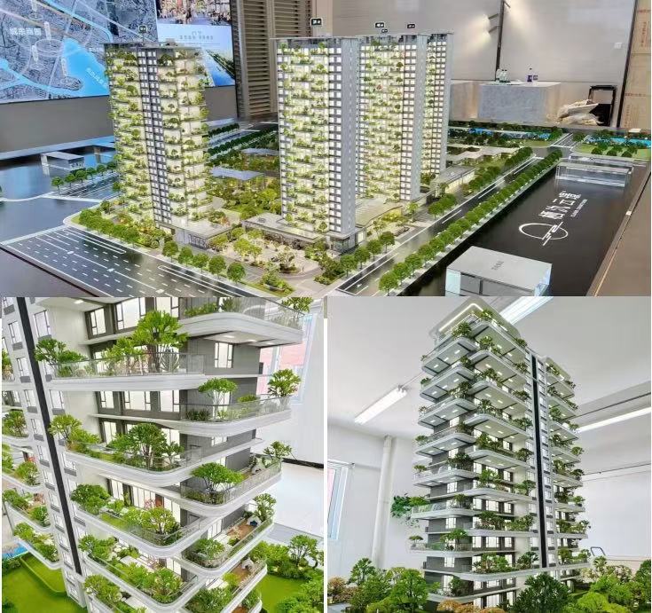 地产营销沙盘模型_楼盘销售展示沙盘_第四代住宅小区模型